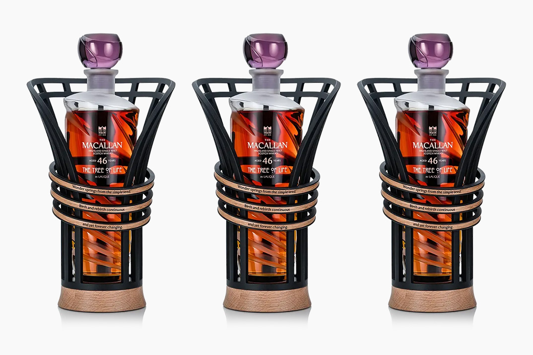 O Macallan homenageia Charles Rennie Mackintosh com este malte de 46 anos