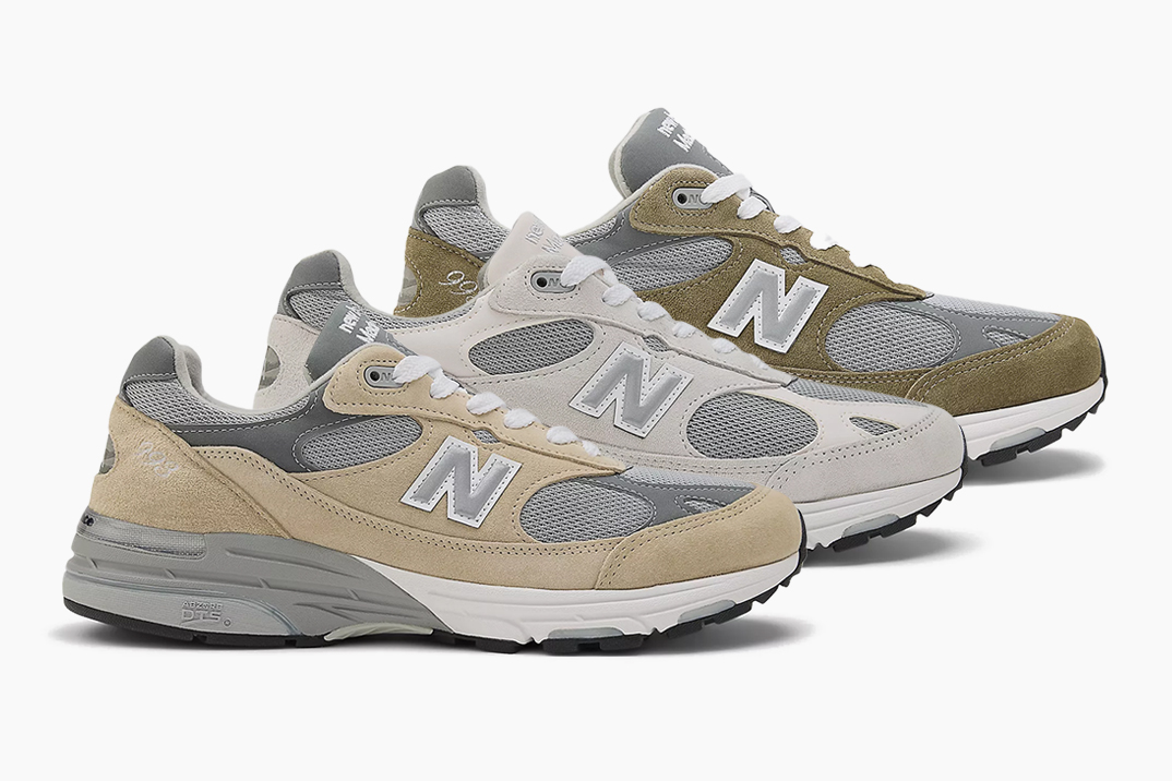 New Balance homenageia seu clássico de culto fabricado nos EUA 993 tênis com edições Heritage