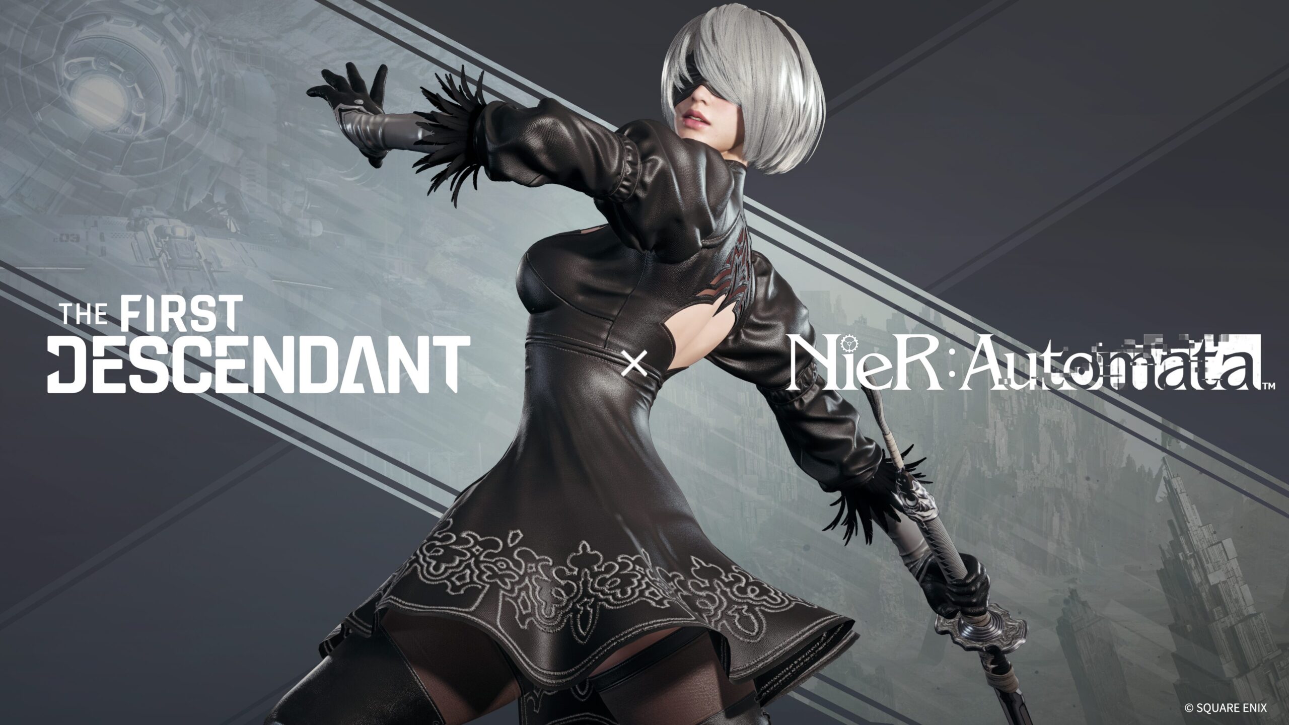 A primeira atualização da terceira temporada descendente e Nier: Automata Collaboration anunciou