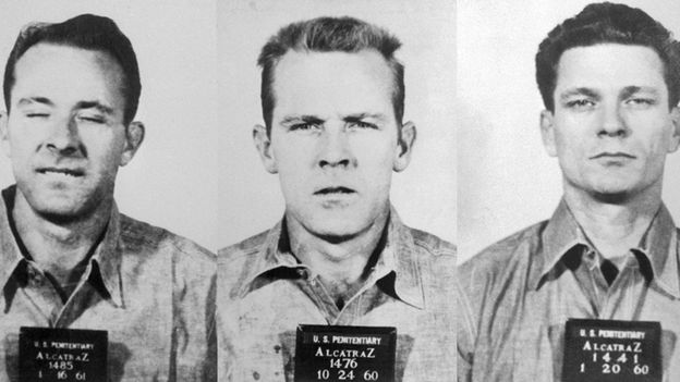 Os homens que saíram de Alcatraz com uma colher