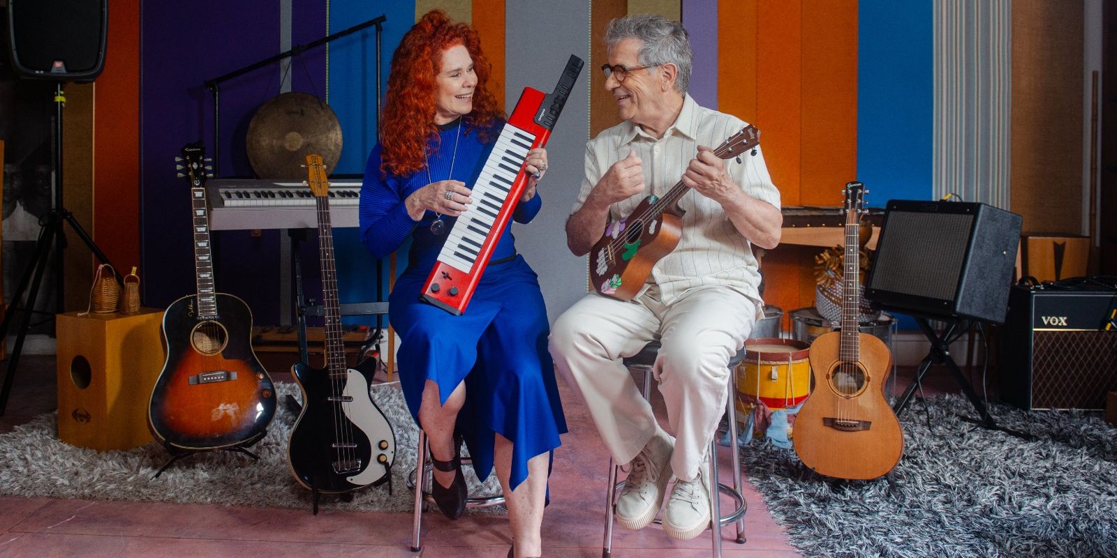 Exposição em São Paulo desvenda trajetória da dupla Palavra Cantada