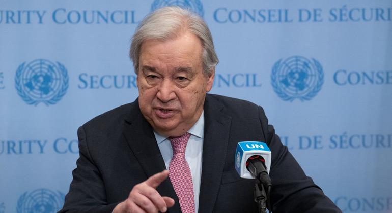 Líder da ONU pede a Irã e Israel que respeitem cessar-fogo inteiramente