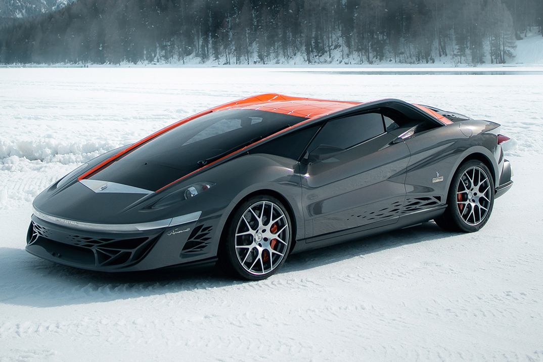 Para o leilão, o conceito único de Nuccio de Bertone foi o último carro que fez