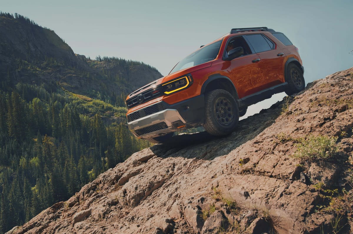 A maioria dos compradores de passaportes da Honda opta por Trailsport, apesar dos custos mais altos