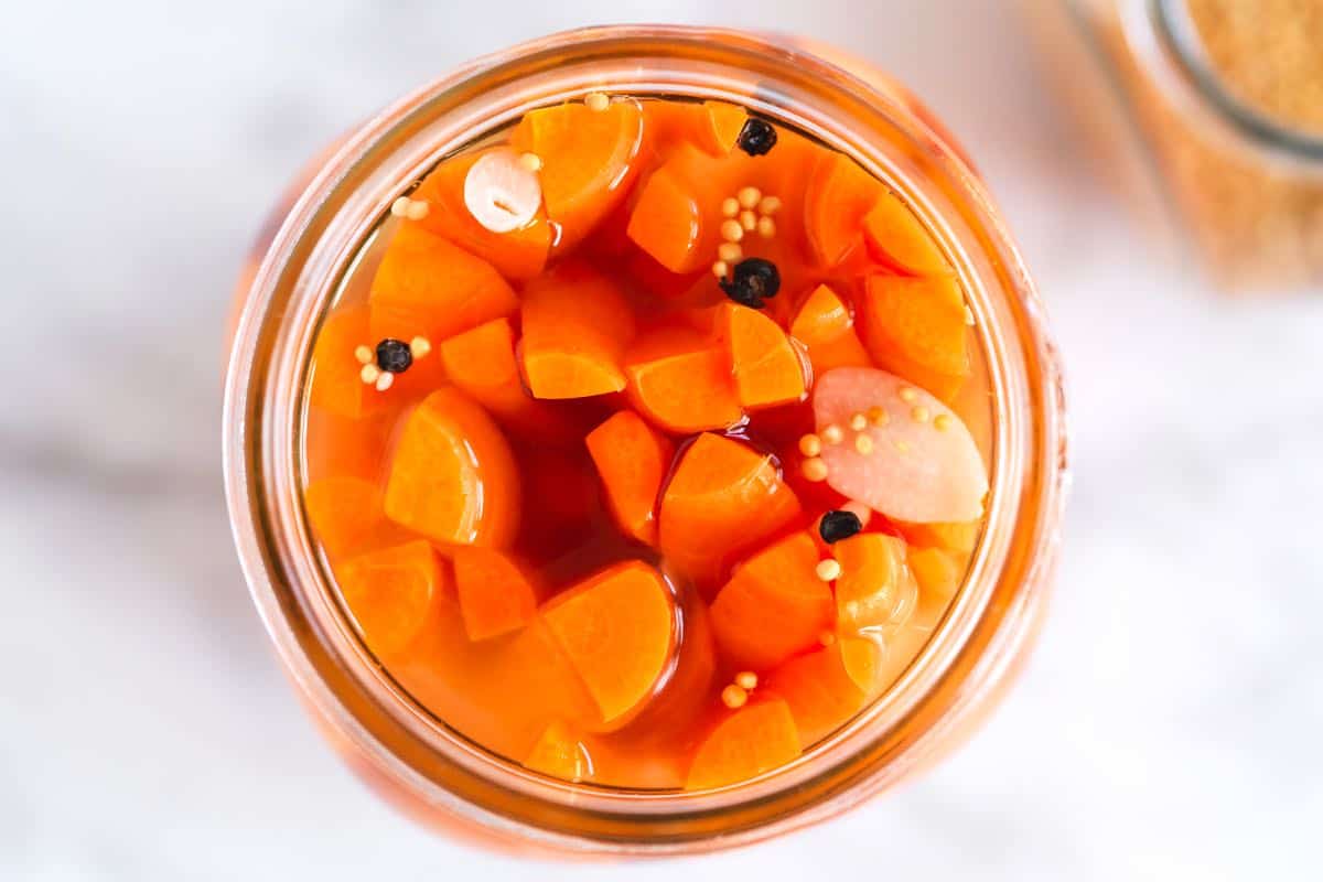 Receita de cenoura em conserva rápida perfeita