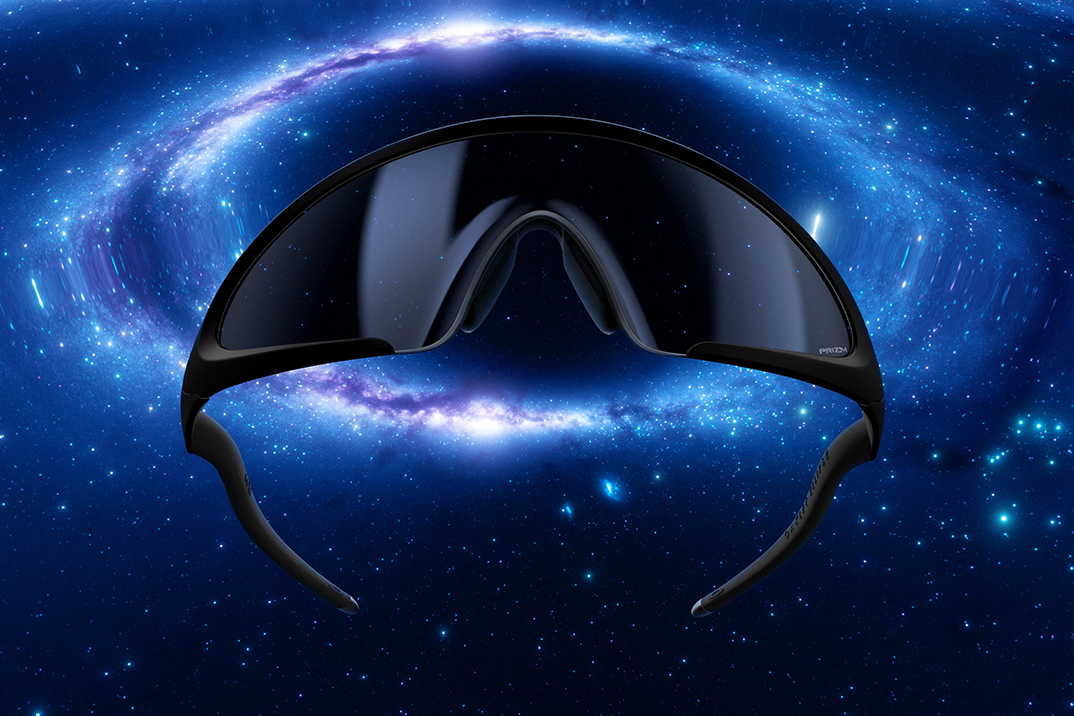 Os óculos de sol Elipse de Oakley são projetados para se parecer com o logotipo da marca