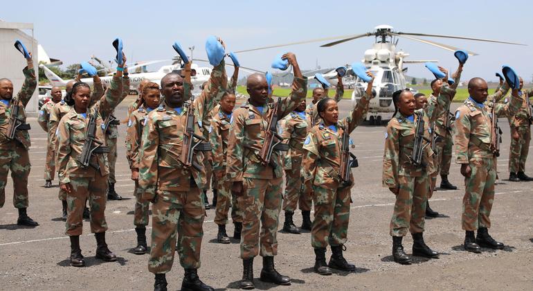 Forças de paz organizam retirada da RD Congo com saída de Kivu do Sul