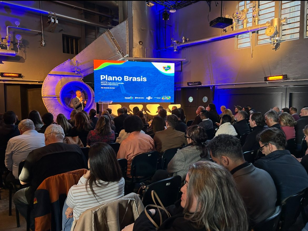 Embratur apresenta Plano Brasis ao Rio Grande do Sul com objetivo de fortalecer o turismo internacional gaúcho
