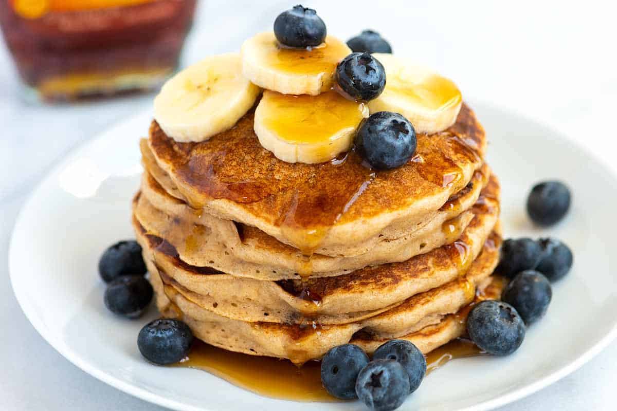 Receita perfeita de panquecas veganas