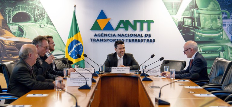 ANTT e Embaixada da França discutem cooperação em sustentabilidade e infraestrutura — Agência Nacional de Transportes Terrestres