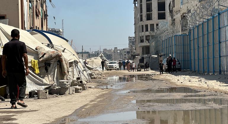 Gaza está afundando cada vez mais em um desastre, diz representante da ONU