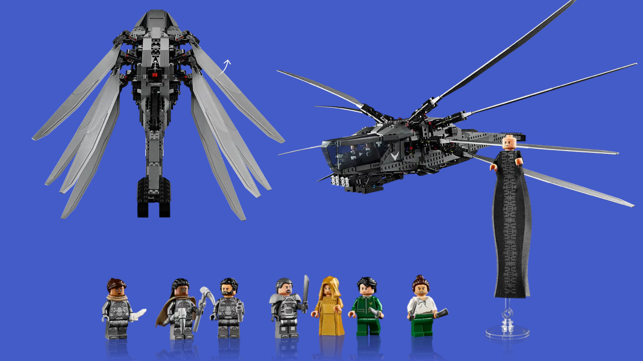 Dune Lego Conjunto reabastecido na Amazon com grande desconto