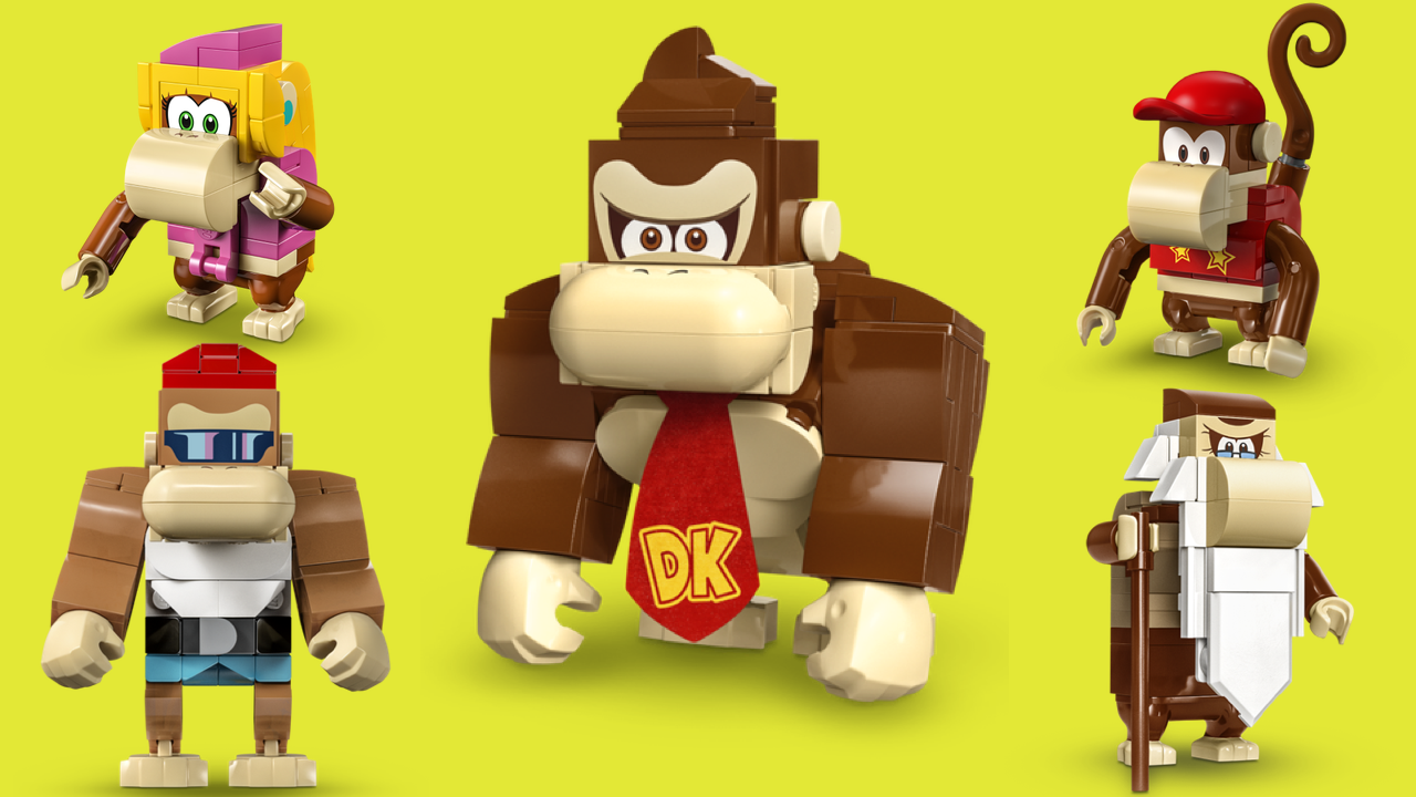 Donkey aposentado Kong Lego sets em estoque e descontado na Amazon