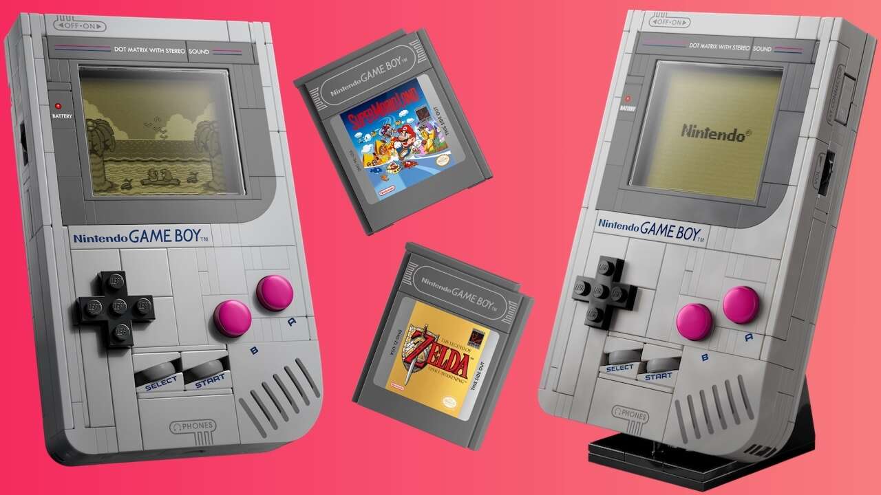 Game Boy LEGO Set reabastecido no Walmart e Lego Store, esgotado na Amazon