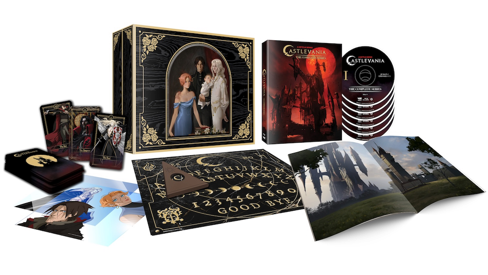 Castlevania completa série Blu-ray Pré-encomendas reabastecidas na Amazon