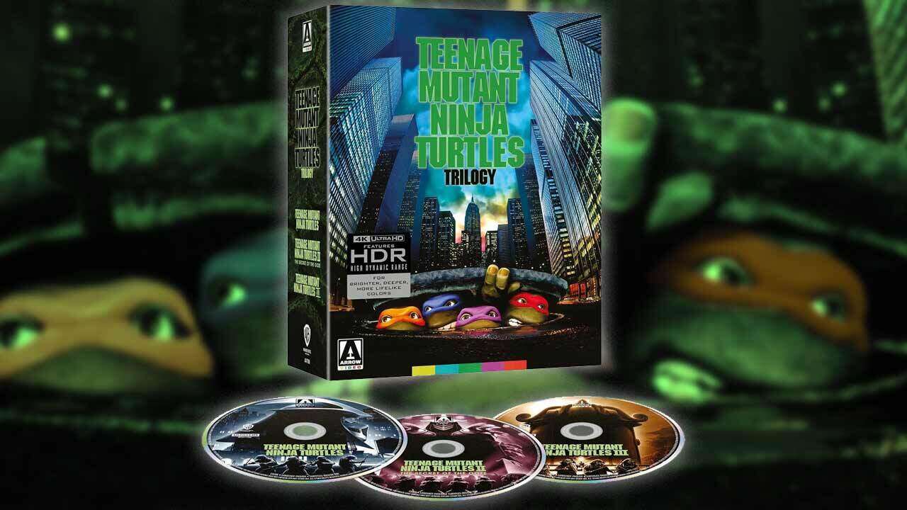 TMNT Trilogy Limited Edition revelada – restaurações 4K e novo conteúdo de bônus