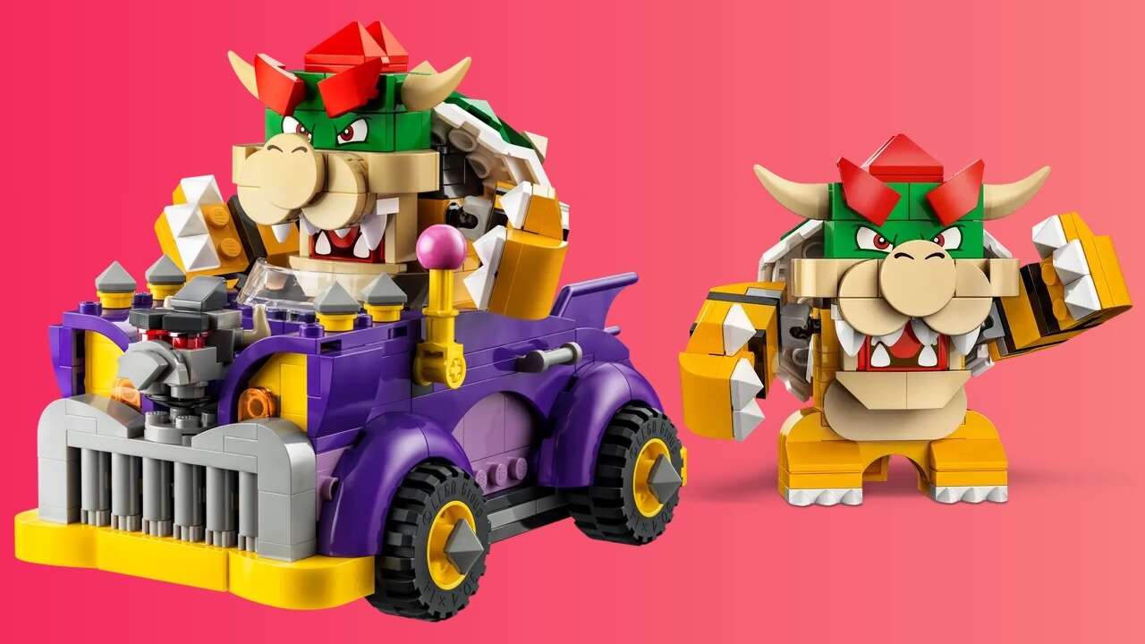 O Muscle Car aposentado LEGO Bowser é de apenas US $ 24 na Amazon, esgotado em qualquer outro lugar