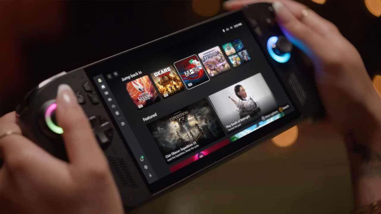 ROG Xbox Ally Handheld Data de lançamento definida para outubro, apresenta compatibilidade no estilo de convés a vapor