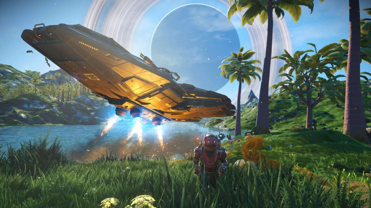 A atualização dos viajantes do Sky’s Sky adiciona construção de navios personalizados e mais
