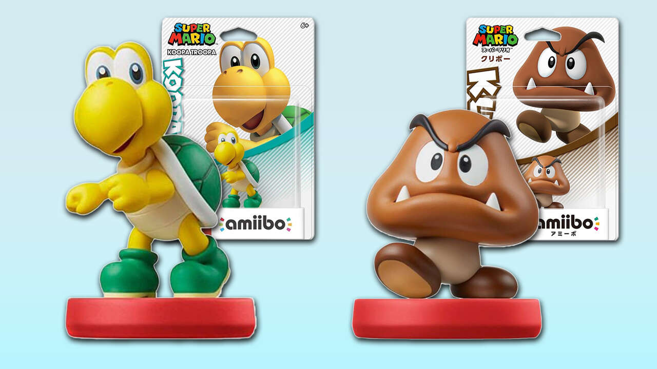 Duas séries Super Mario Amiibo retornam à Amazon 7 anos depois de vender