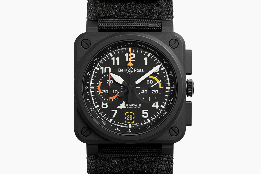 Bell & Ross leva o jato de caça Rafale ao seu pulso com este cronógrafo BR-03 de edição limitada