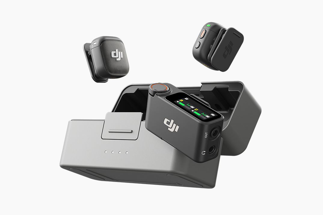 DJI mic 3 encolhe a metade do tamanho enquanto dobra suas capacidades