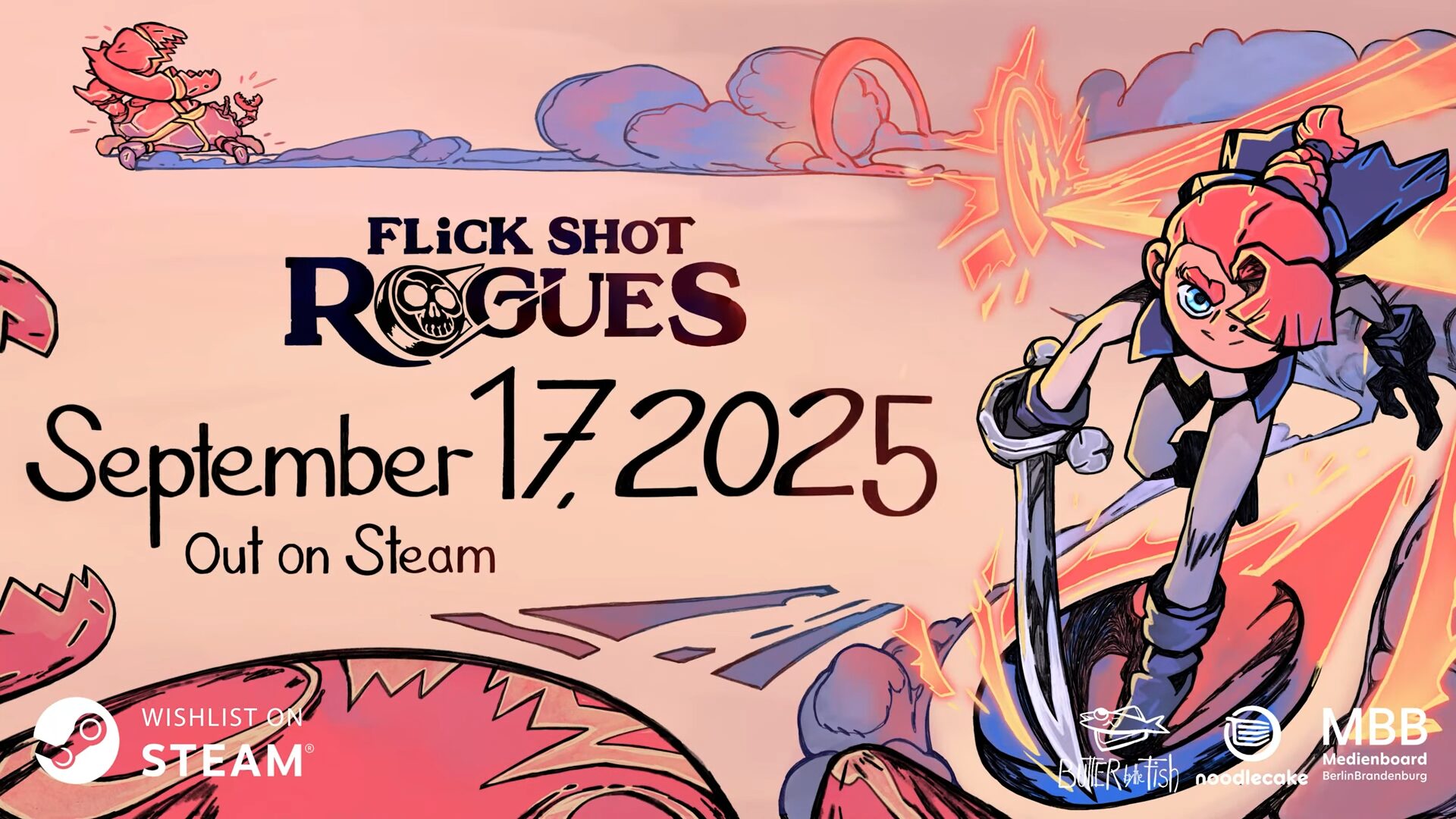 Flick Shot Rogues lança 17 de setembro