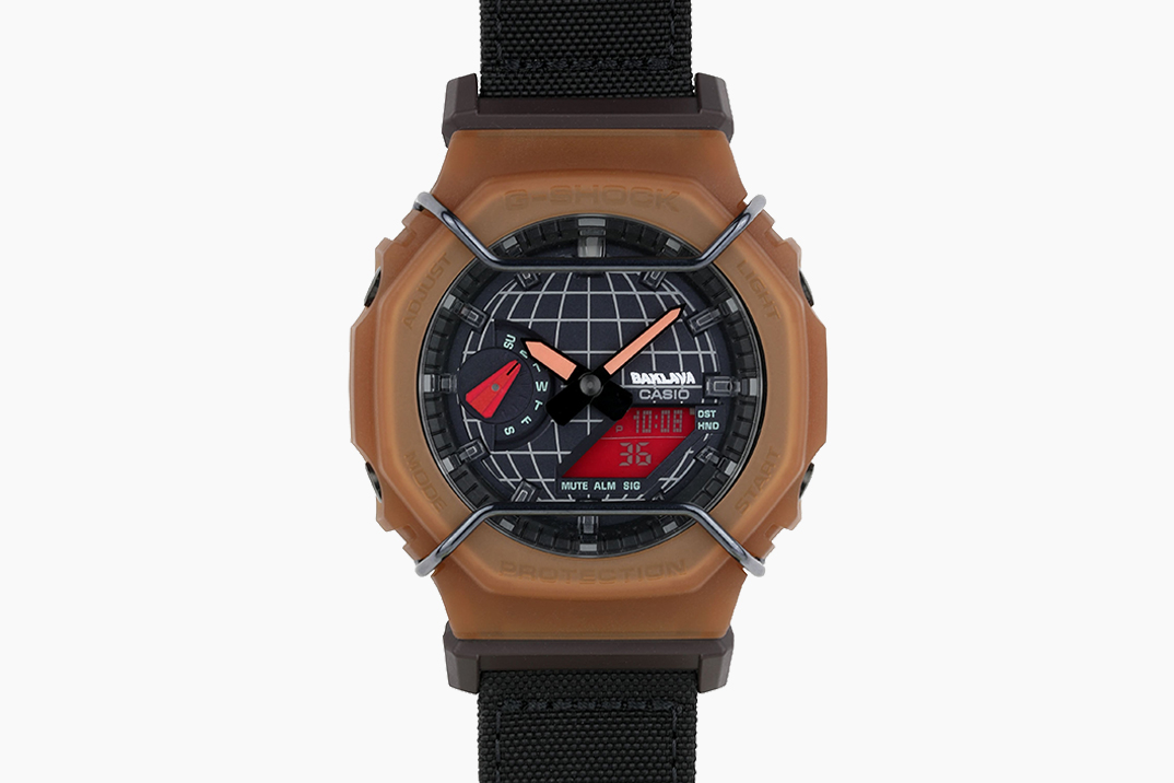 G-Shock & Action Bronson’s Baklava Collab em um relógio Ga2100 “Desert King” com barras de touro raramente usadas