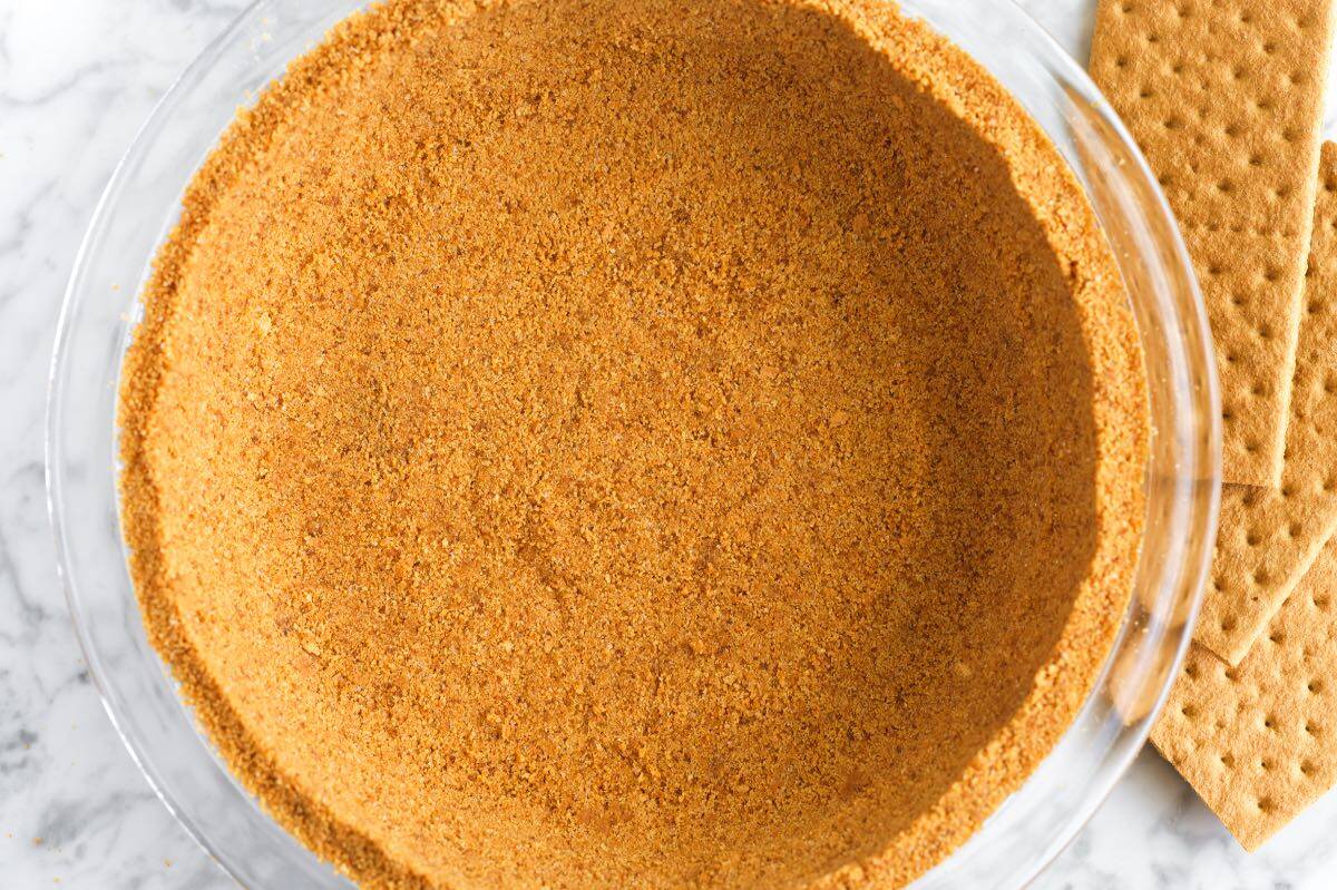 Receita de crosta de cracker fácil Graham