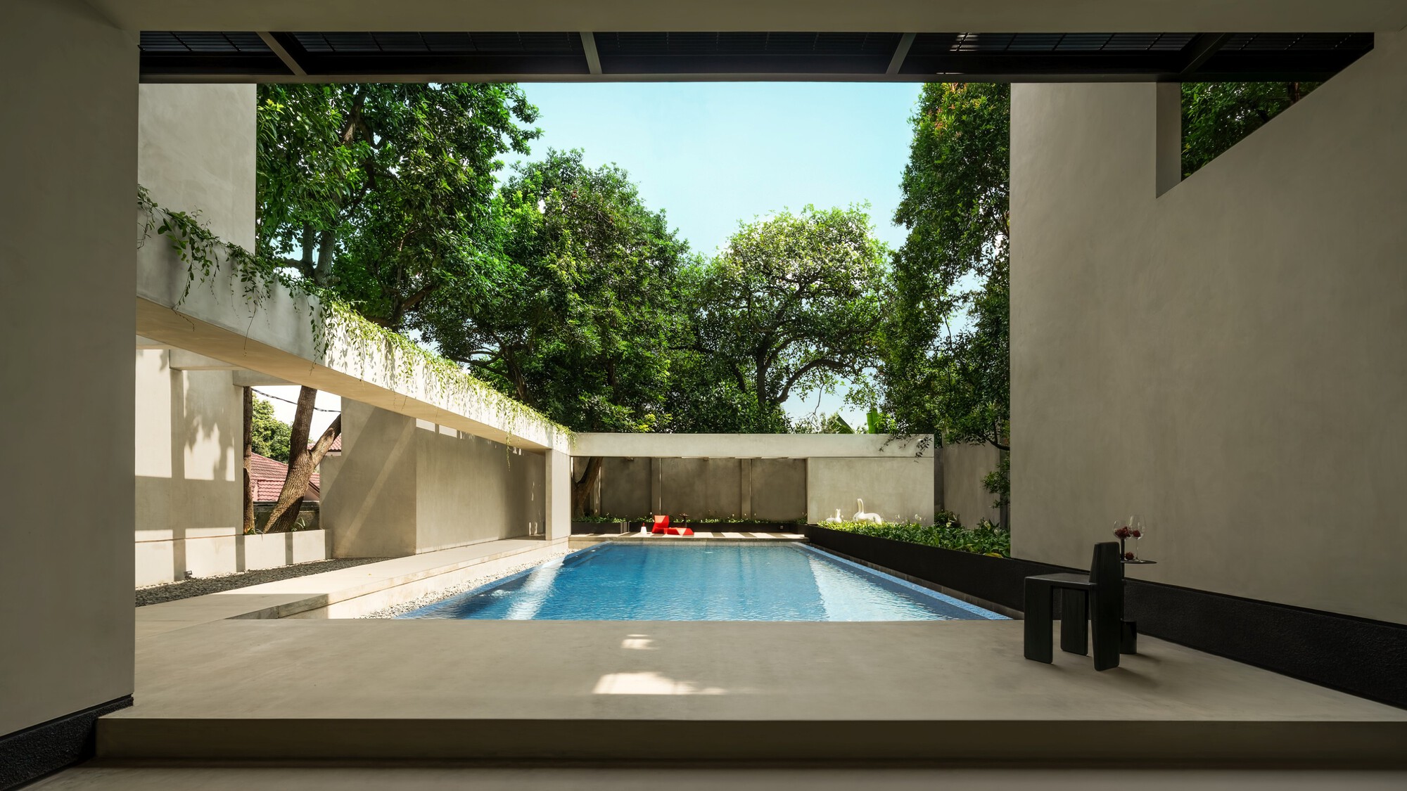 Casa de cofros / obtém arquitetos
