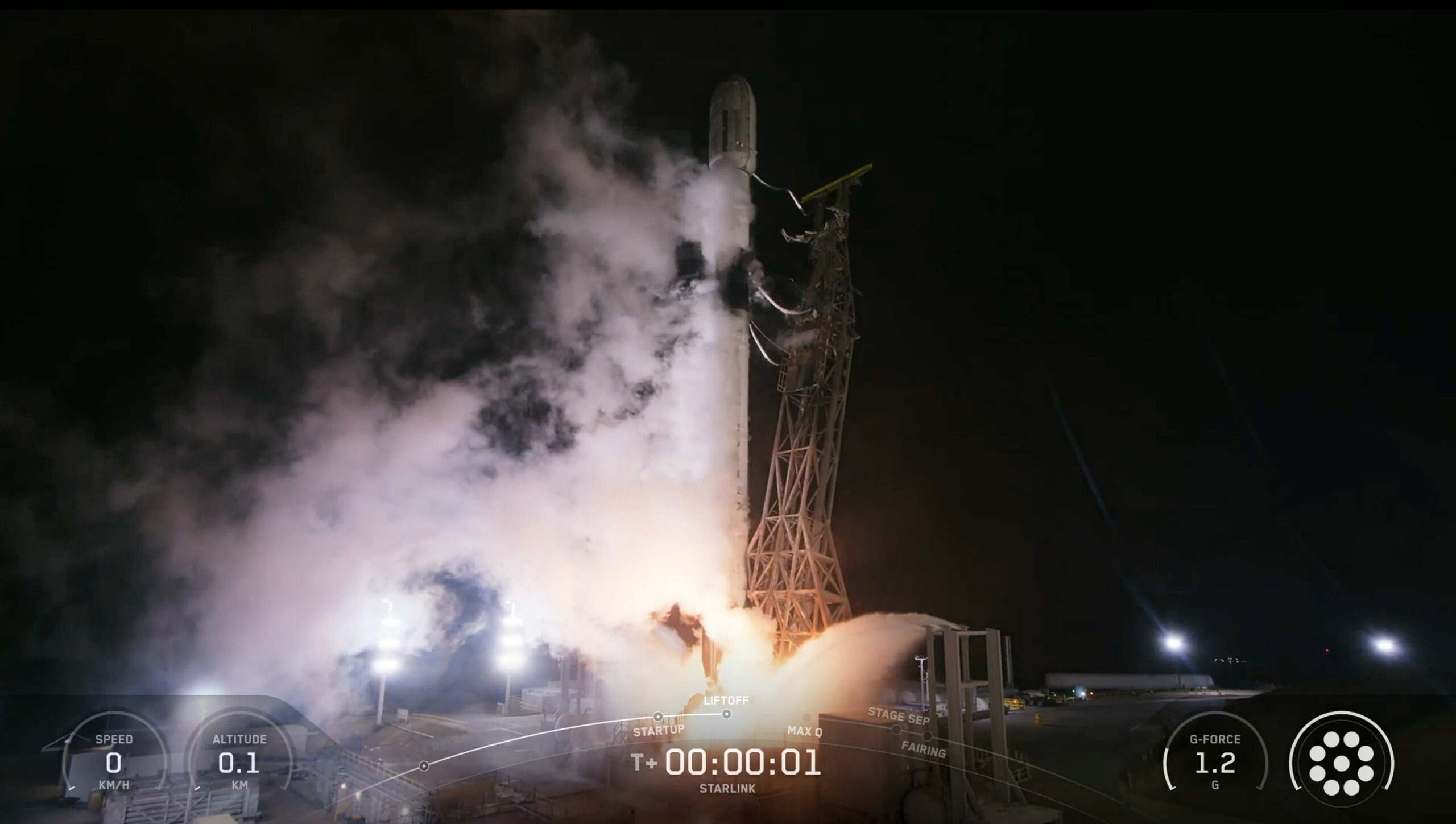 SpaceX lança 24 satélites Starlink para orbitar da Califórnia