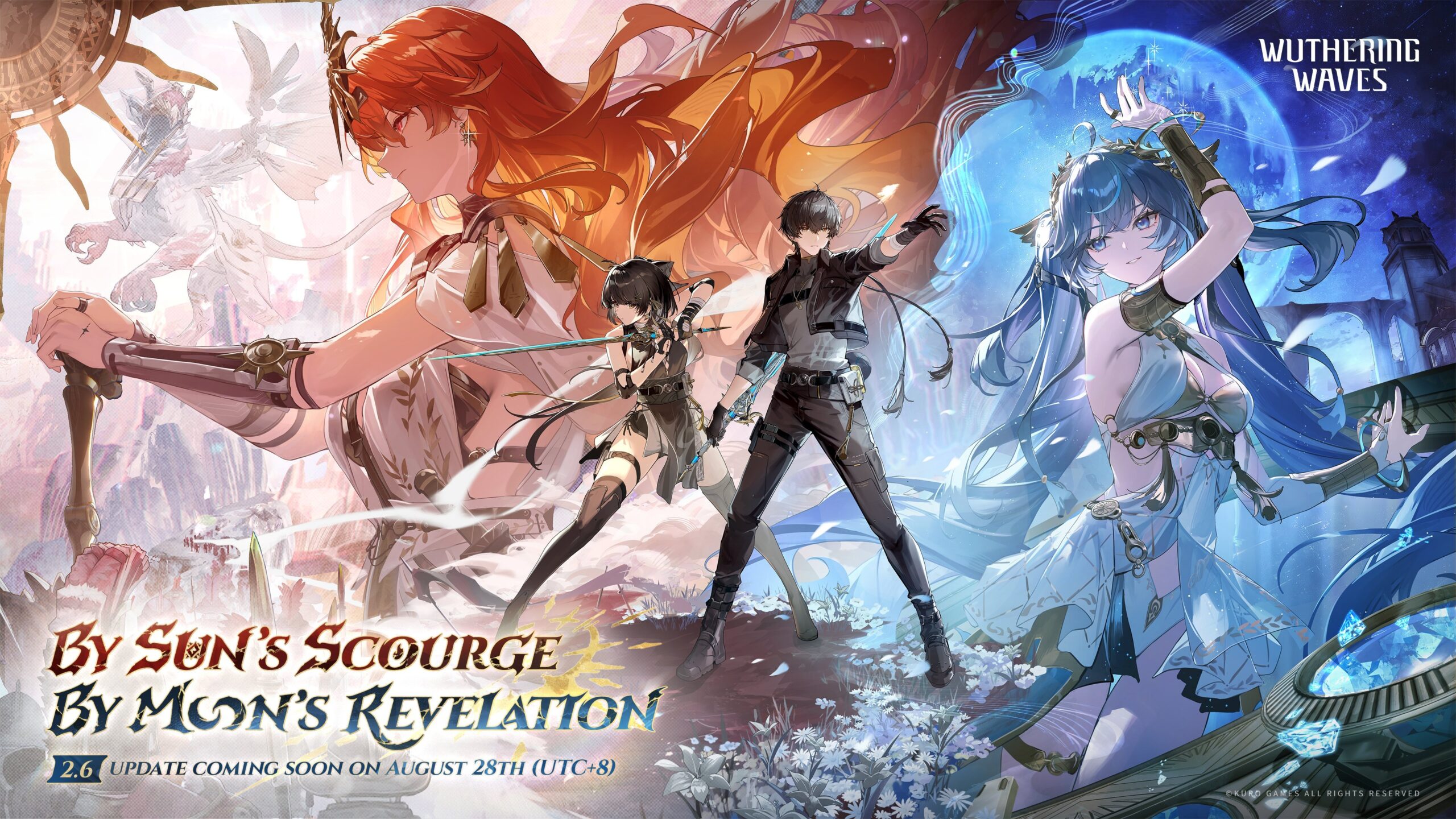 Wuthering Waves Versão 2.6 Atualização ‘Por Sun’s Scourge, pela Revelação de Moon’ lança 28 de agosto