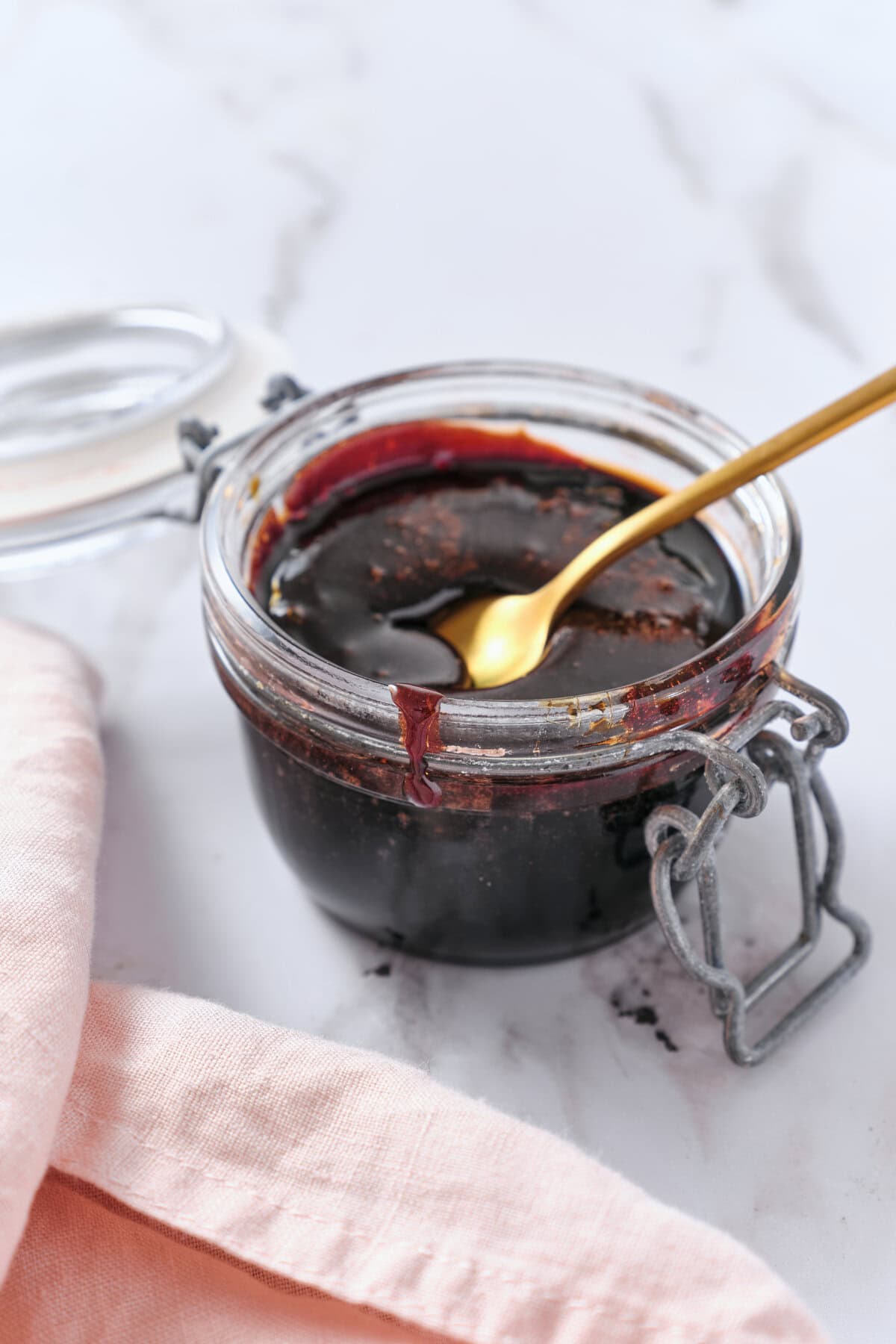 Melaço de romã – fé de fé de alimentos