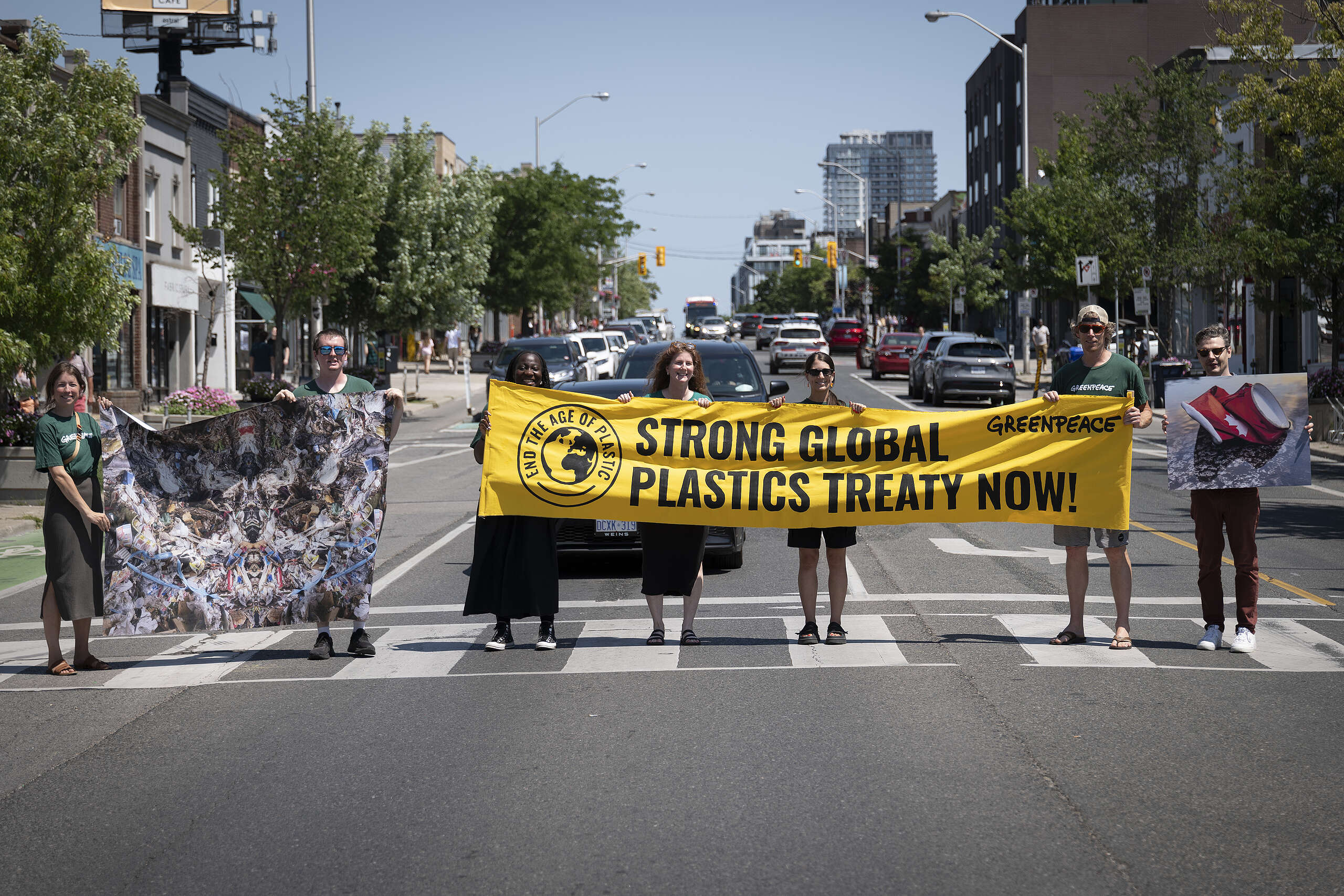 O Greenpeace Canada reage à abertura do Inc-5.2, pedindo ao Canadá para apoiar um forte tratado global de plásticos