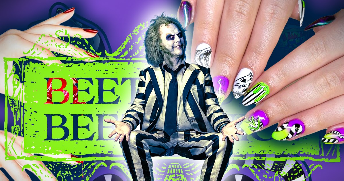 Pregos de besouro para o Halloween: 10 principais designs lindos para a festa após a morte