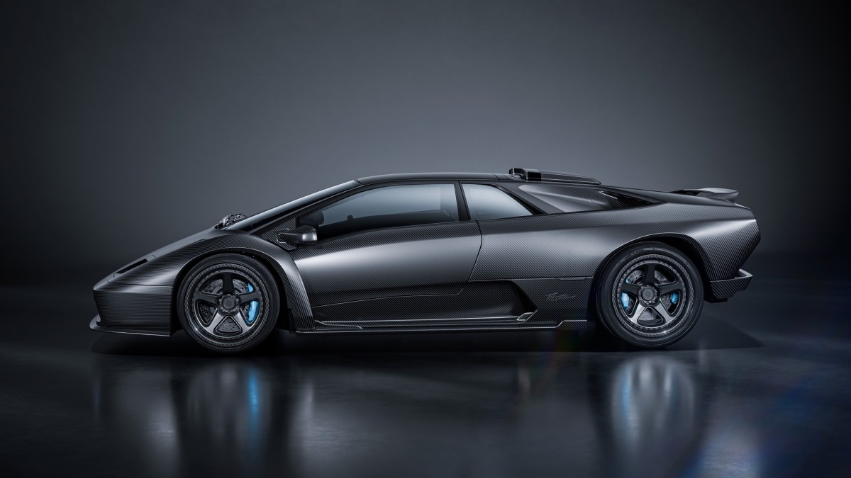 Pacote excêntrico Titano é um Lamborghini Diablo Restomod, focado na faixa