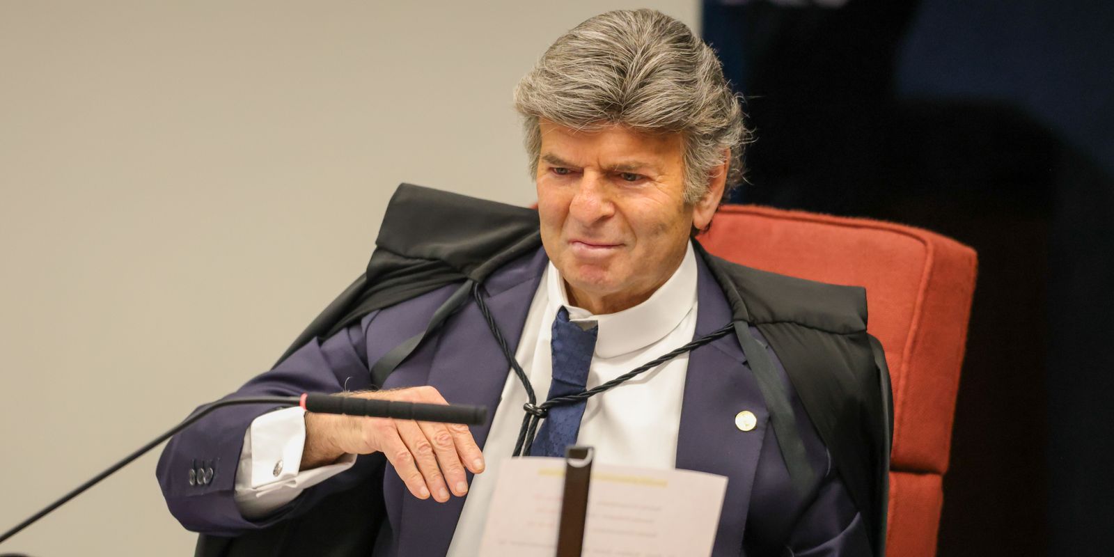 Fux cita inompetência do STF para julgar ação contra Bolsonaro