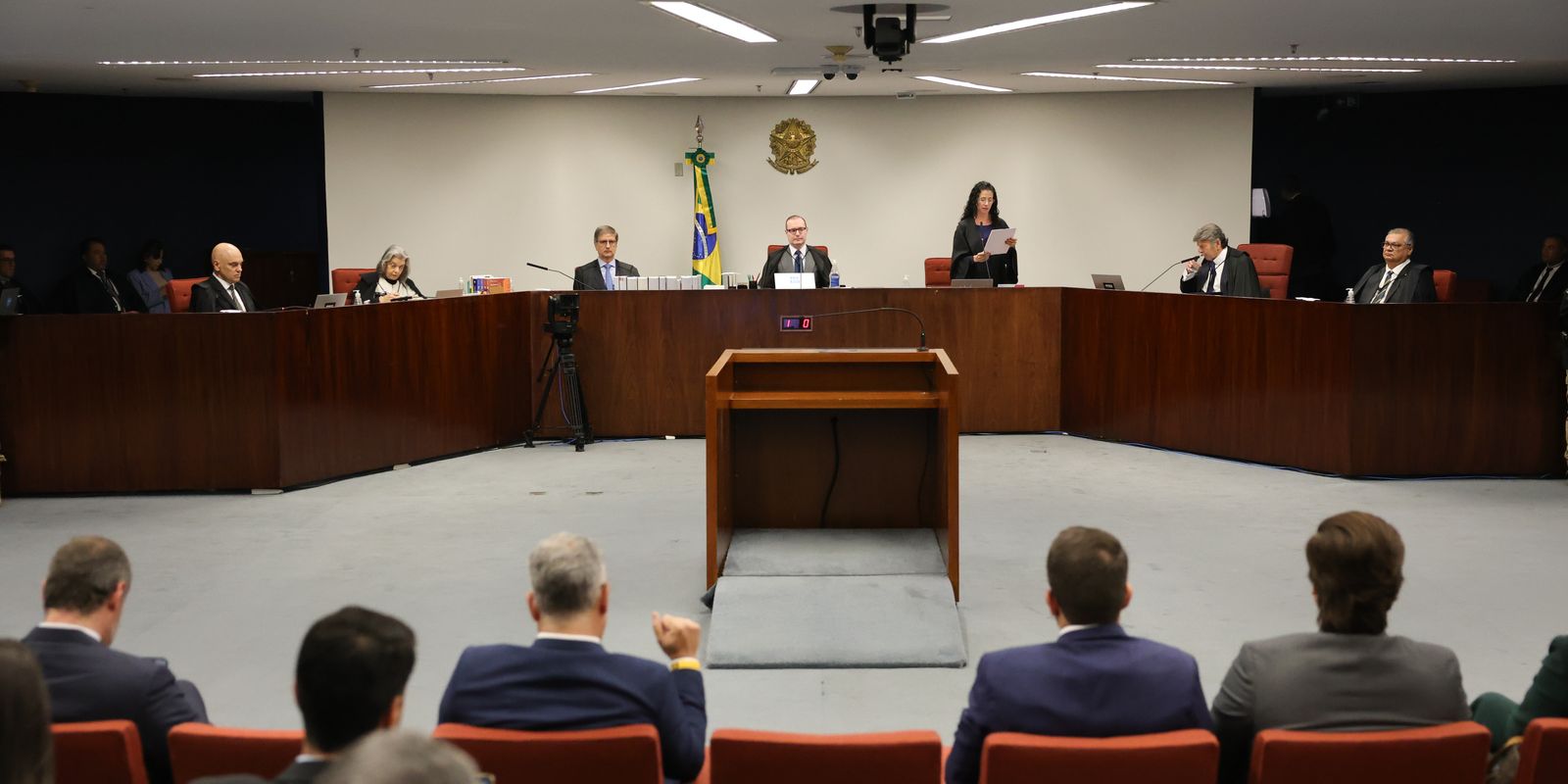 STF aprova ata do julgamento de Bolsonaro
