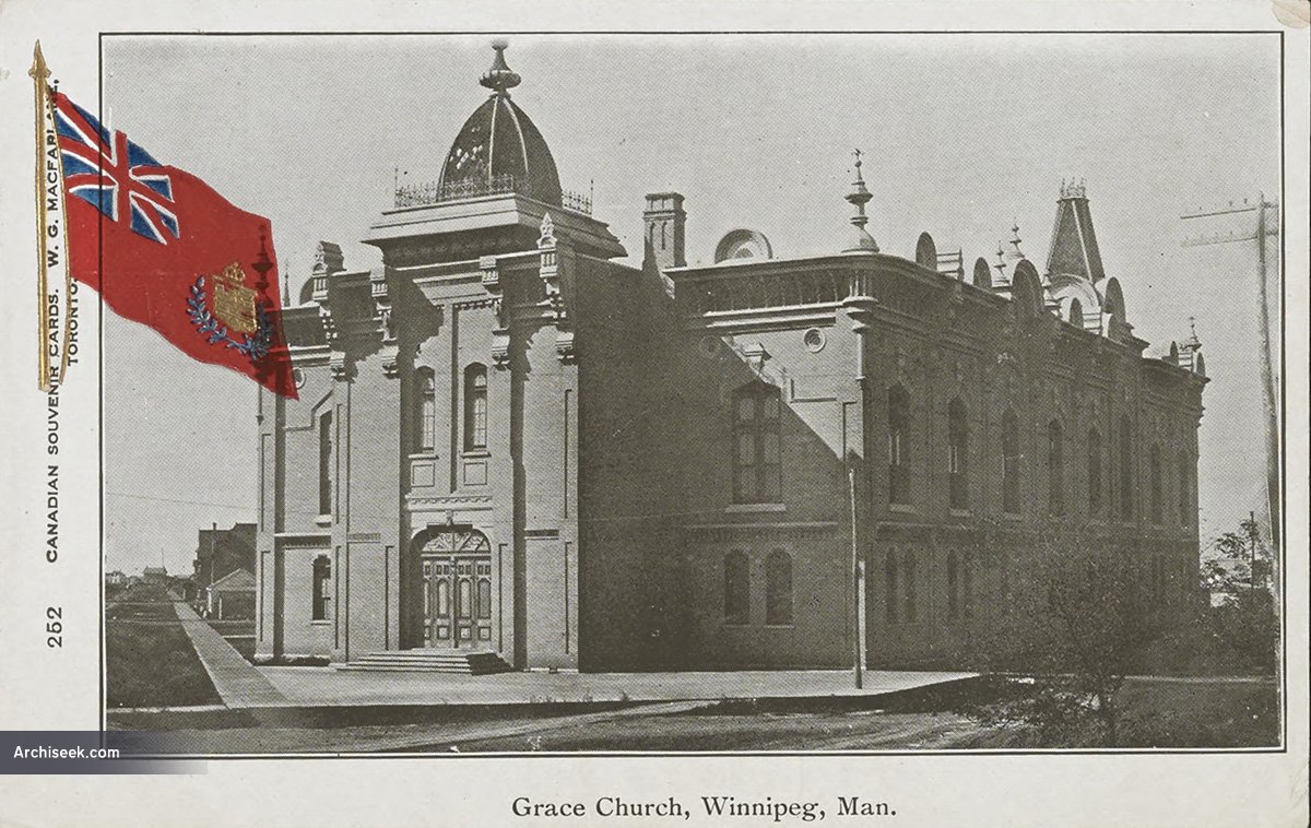 1883 – Grace Methodist Church, Winnipeg – Lost Winnipeg