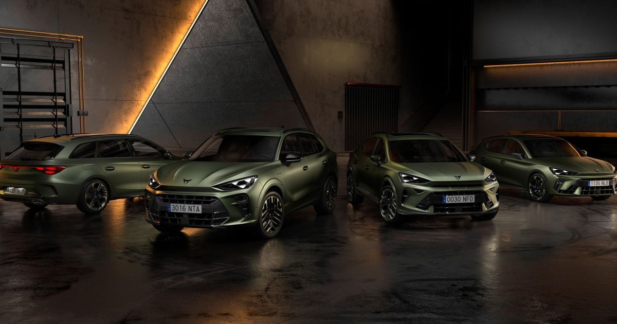 New Cupra Tribe Editions Go Green com design sustentável