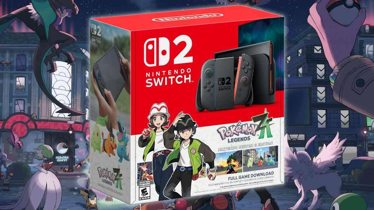 Nintendo Switch 2 Pokemon Console Bundle finalmente está em busca de pré -encomenda na Amazon