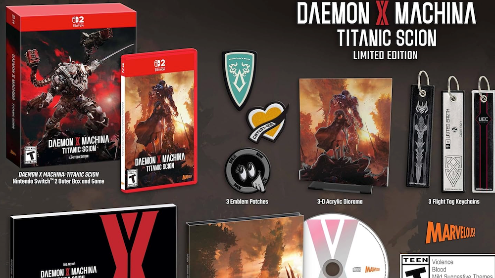 Daemon X Machina: Titanic Scion Limited Edition Pré -encomendas reabastecidas antes do lançamento de sexta -feira