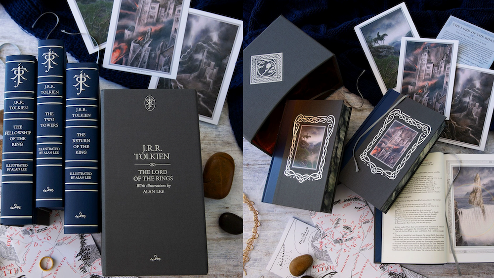 O impressionante Senhor dos Rings Collector’s Box Set ilustrado por Alan Lee tem 60% de desconto
