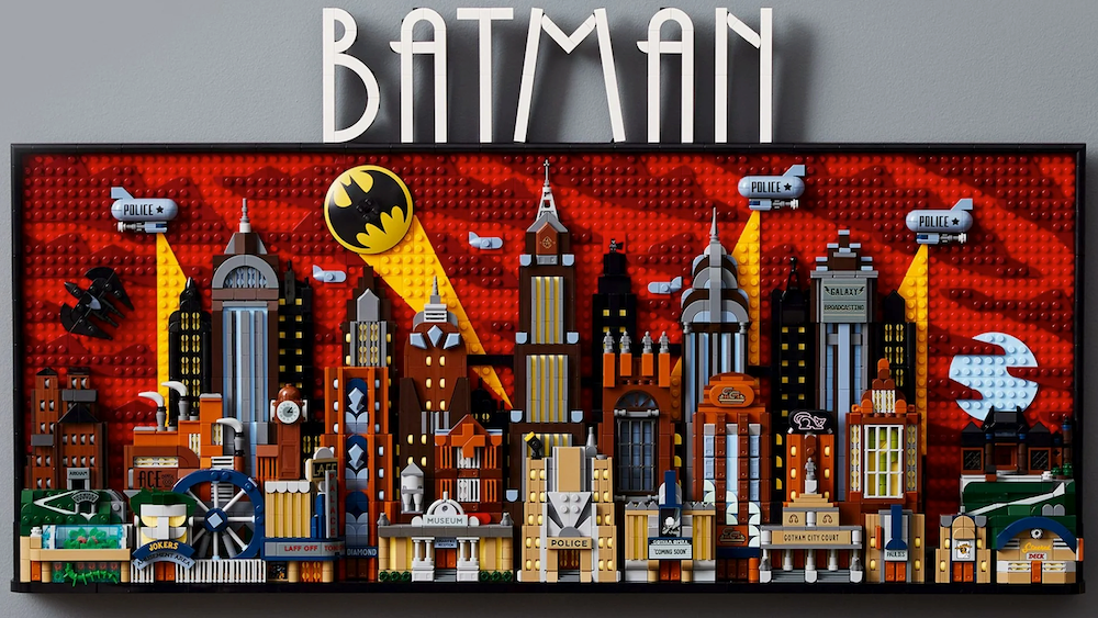 LEGO Batman Animated Series 3D Wall Art recebe desconto raro no Walmart