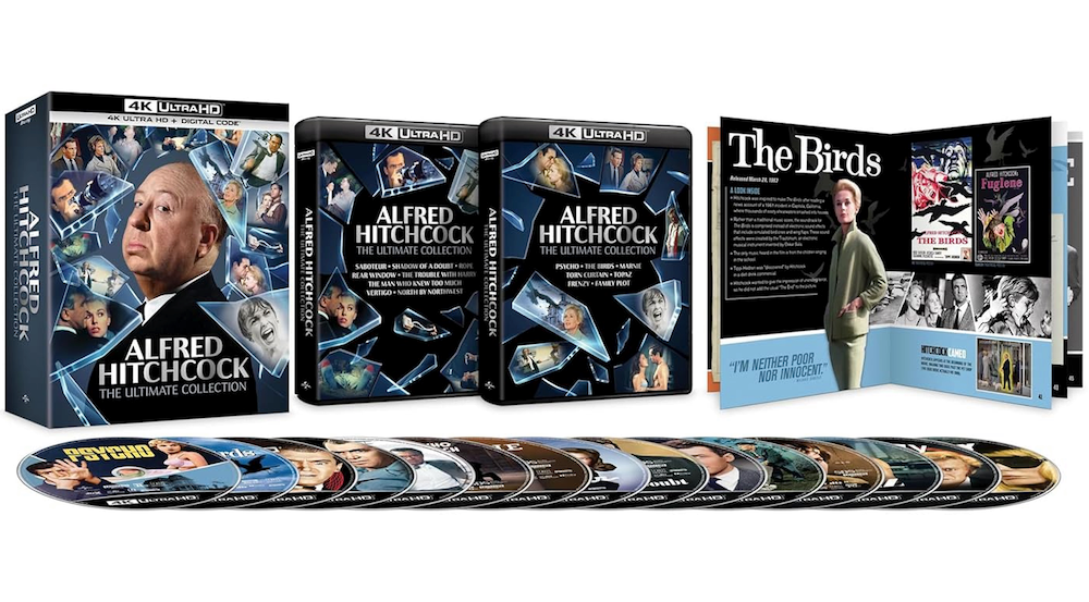 Alfred Hitchcock 15-film 4K Blu-ray Ultimate Collection está pronto para a pré-encomenda