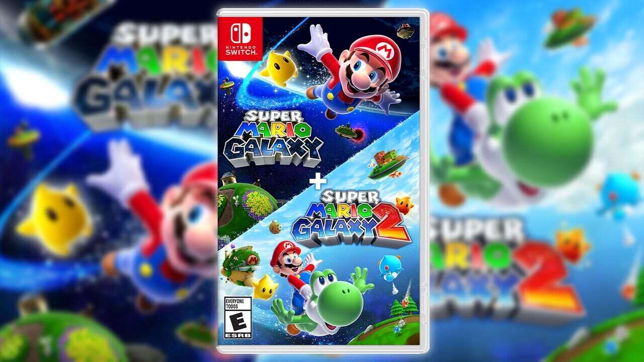 Super Mario Galaxy Nintendo Switch Collection Pré -encomendas estão ao vivo