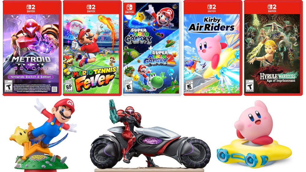Nintendo Direct Switch 2 Pré -encomendas na Amazon – Todos os novos jogos e amiibo você pode reservar agora