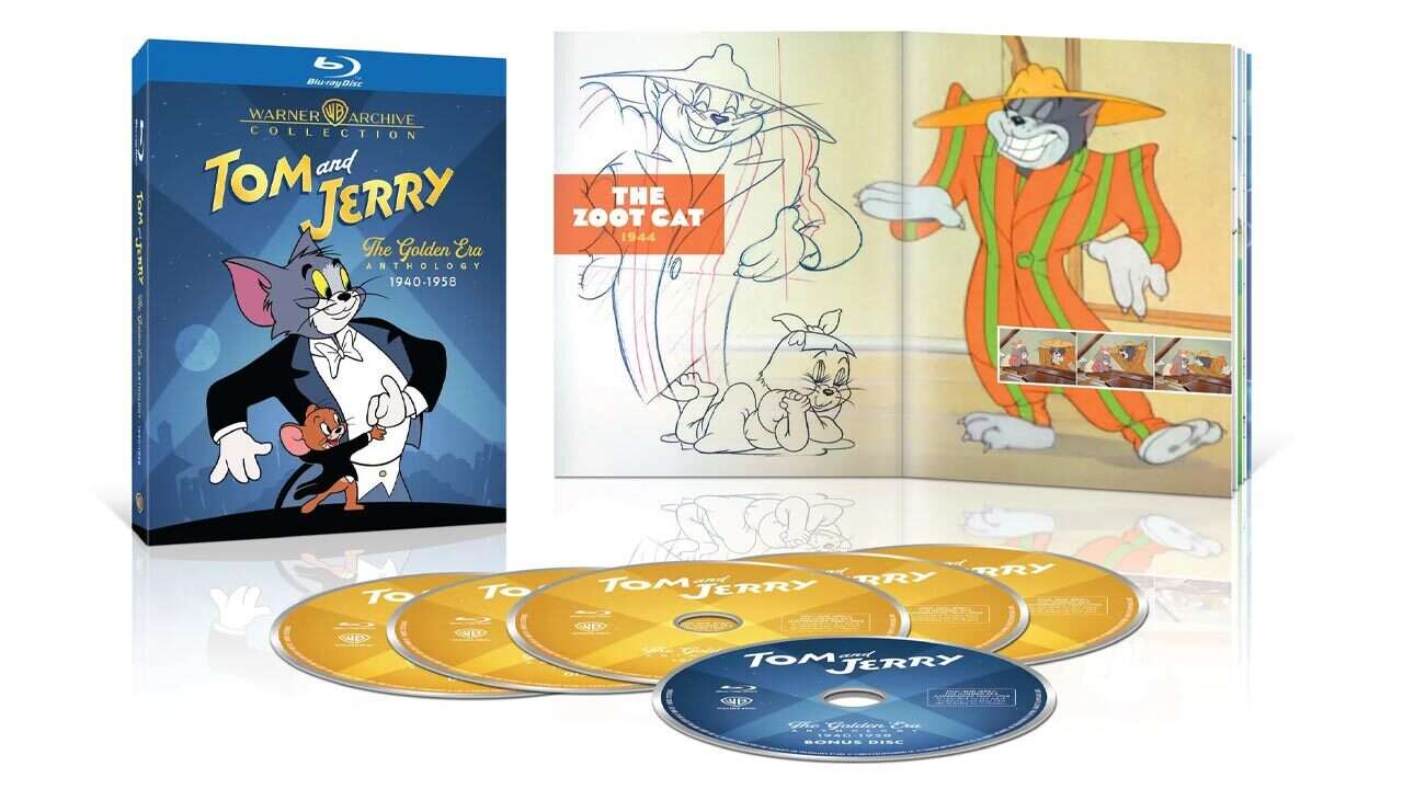 Tom e Jerry Golden Era Anthology traz shorts teatrais clássicos para Blu-ray neste feriado