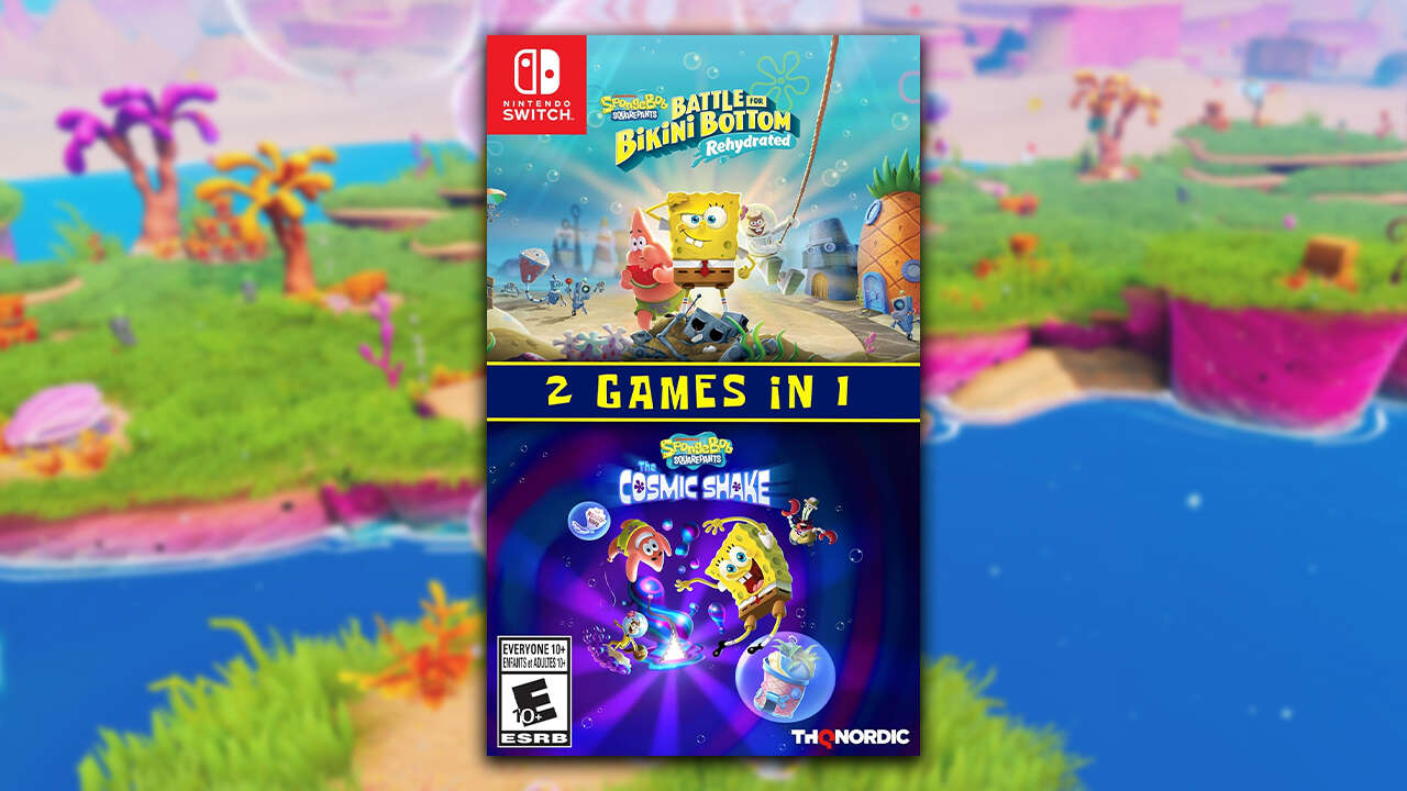 New Bundle coleta dois dos melhores jogos de switch de Bob Esponja por US $ 35