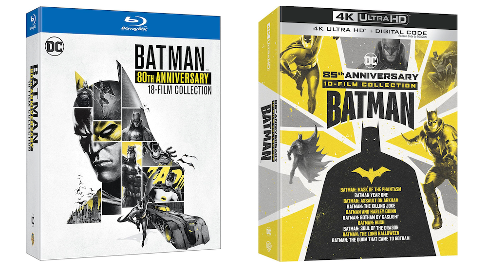 Batman 85th Anniversary 10-Film 4K Blu-ray Collection Drops para o melhor preço ainda